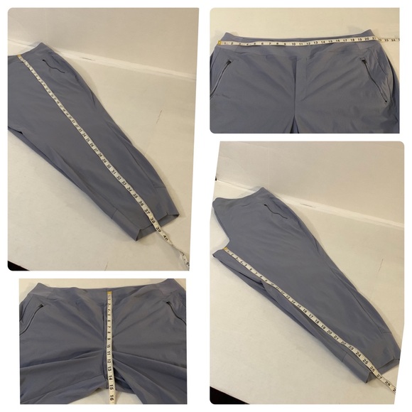 ATHLETA Travel Pants, Plus Size, Front Zippered Pockets, High Rise Sz. 20/EUC - Picture 8 of 16